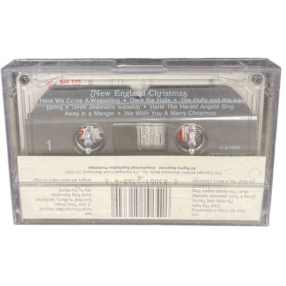 NEW England Christmas The Warmth and Charm of Yuletide Past Cassette Brentwood M - Picture 2 of 7